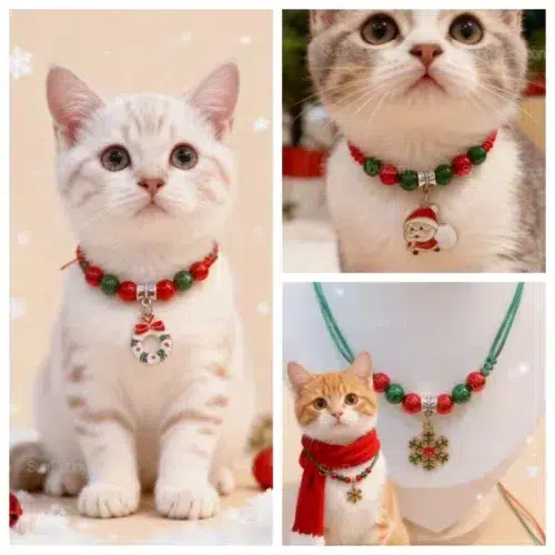 Wholesale Adjustable Festive Pet Collars for Cats and Dogs