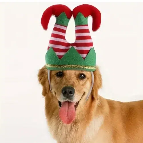Dog Elf Hat