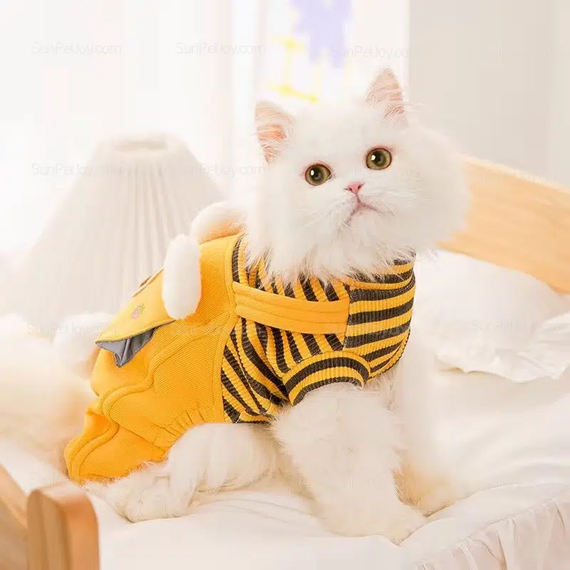 Wholesale Cat Bodysuit in Ragdoll Style with Fleece Resistance