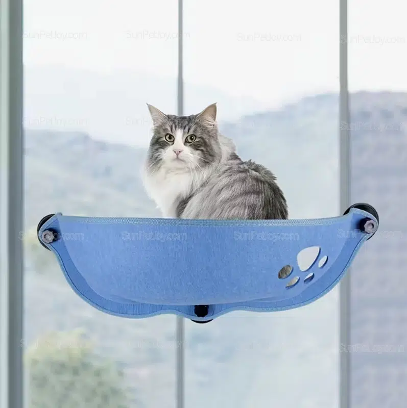 Wholesale Crescent Window Cat Bed with Strong Suction Cups