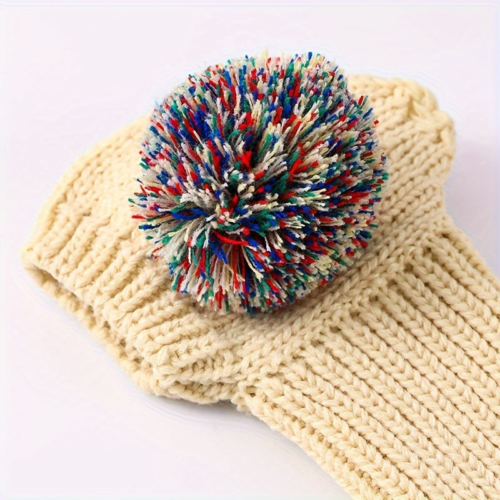 Wholesale Dog Winter Hat in Acrylic Knit