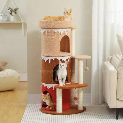 Wholesale Large Perch Cat Tree for Indoor Space Efficiency