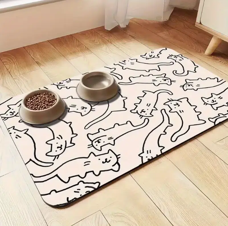 Wholesale Non-Slip Pet Feeding Mats for Bulk Supply