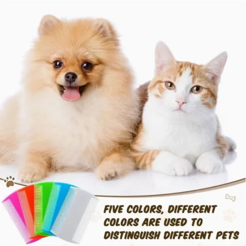 Wholesale Pet Flea Combs - 50pcs Bulk Fine-Tooth Lice & Tick Removers
