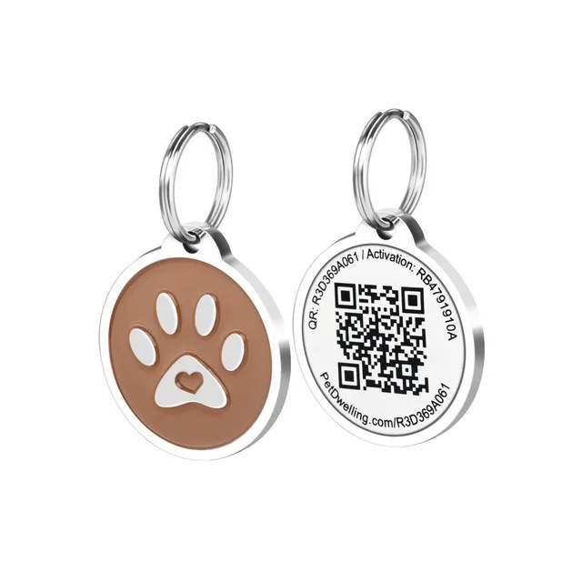 Wholesale QR Dog Tag in Polyester-PP