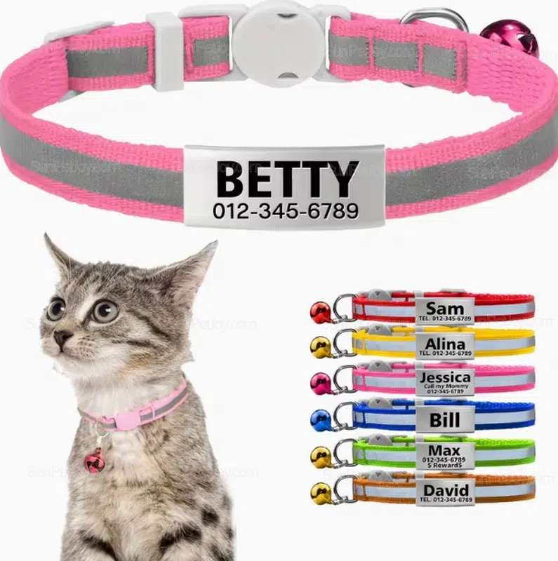 Wholesale Reflective Cat Collar with Breakaway Buckle