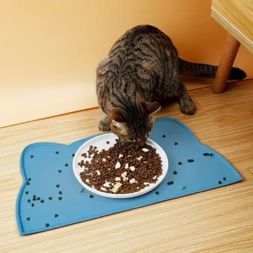 Wholesale Waterproof Pet Feeding Mat with Raised Edges