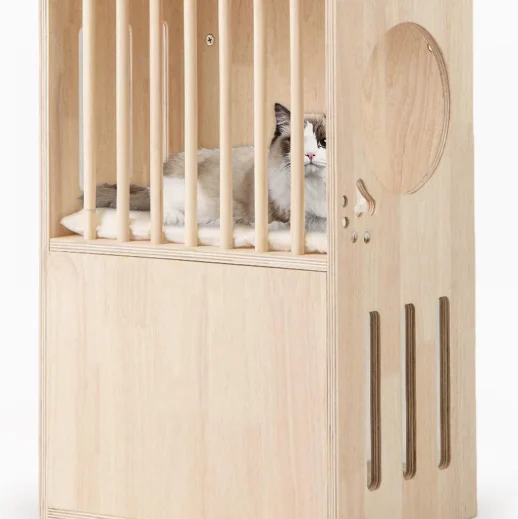 Wooden Cat Houses