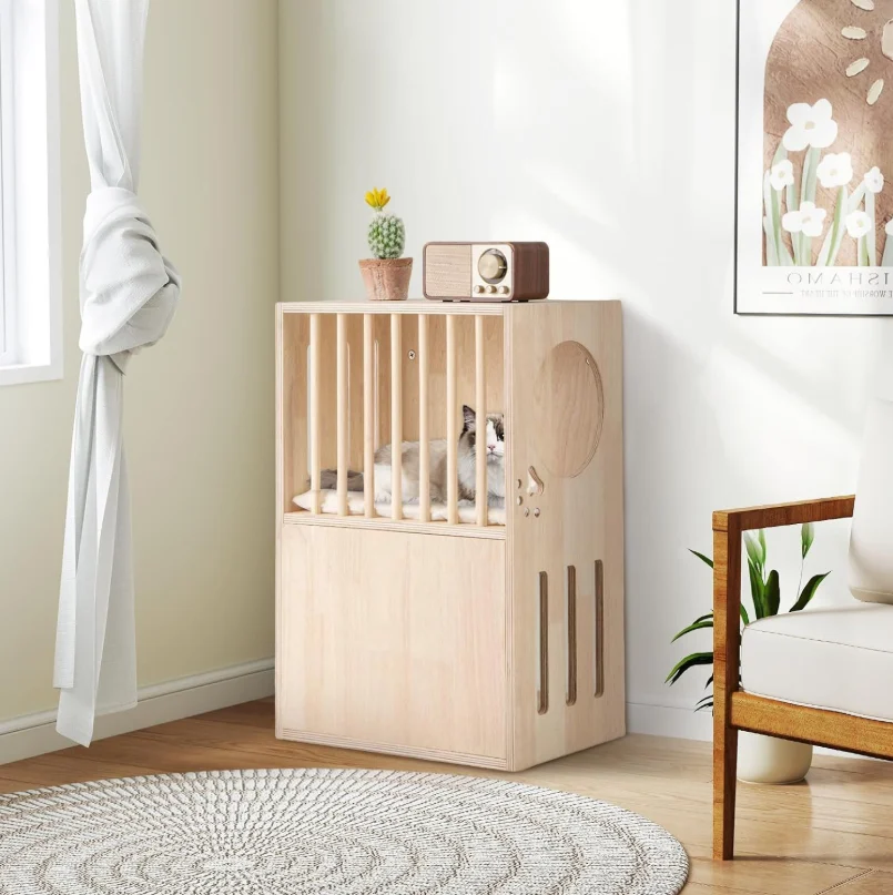 Wooden Cat Houses