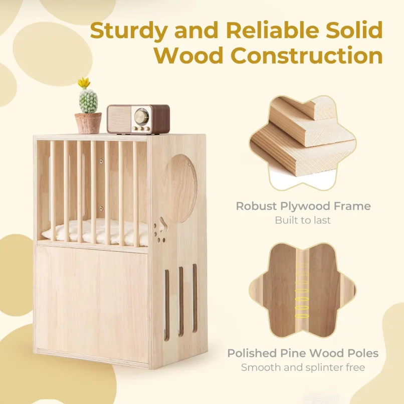 Wooden Cat Houses