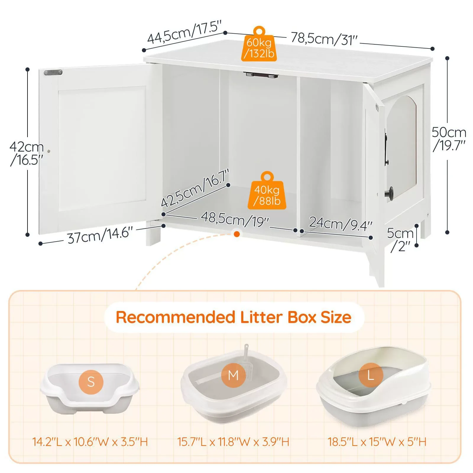 cat litter box furniture