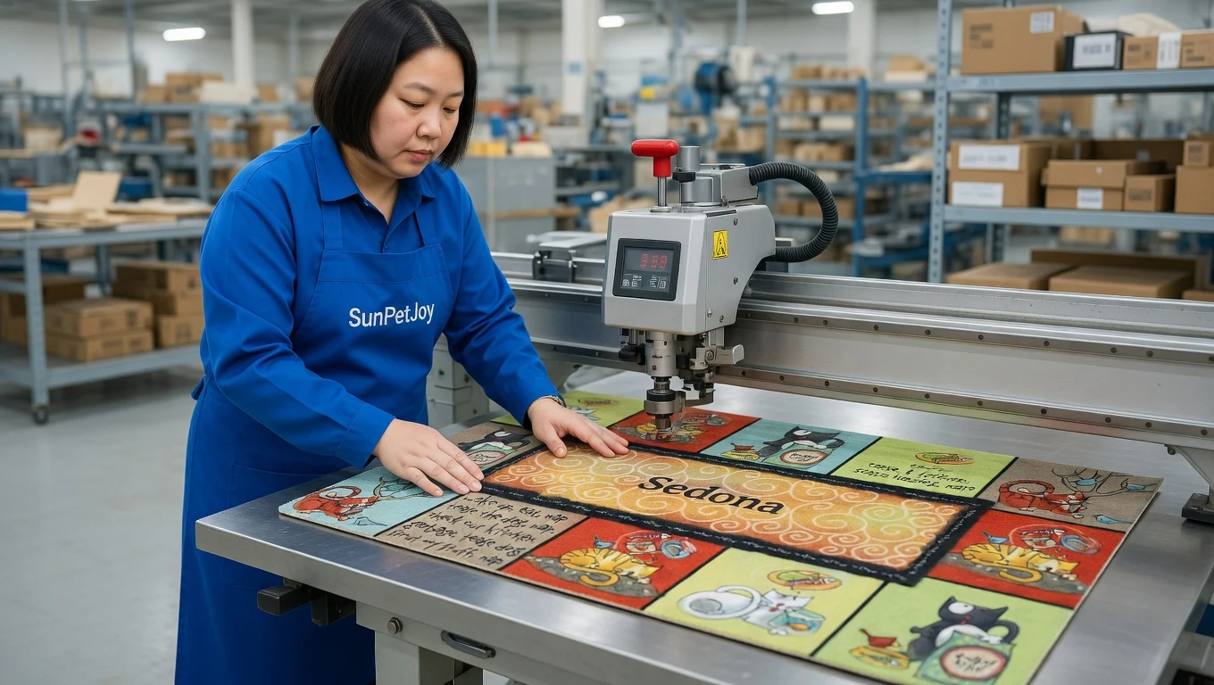 Cat Food Mat