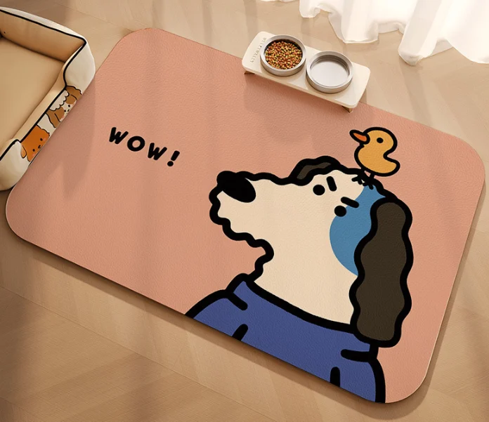 cute cartoon cat placemat