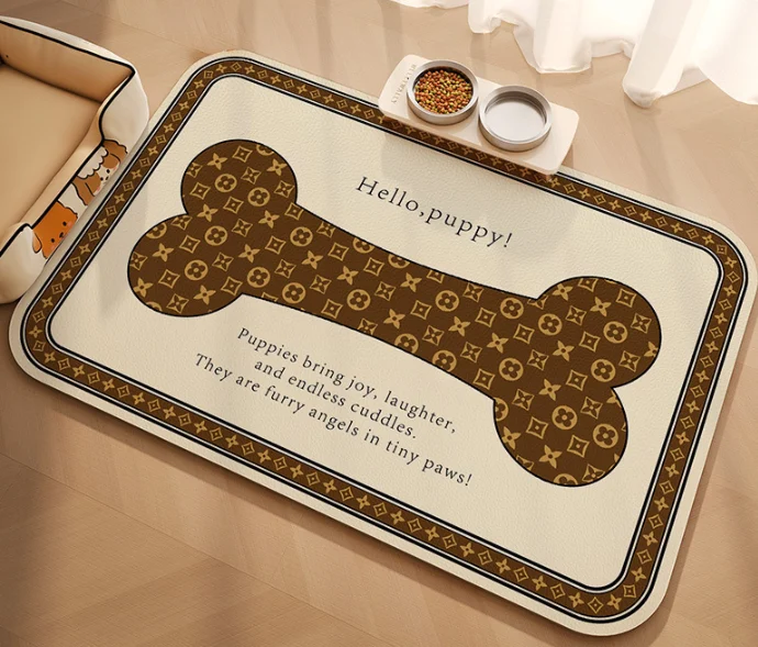 cute cartoon cat placemat