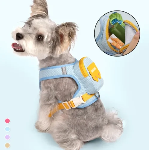 Dog Backpack With Harness