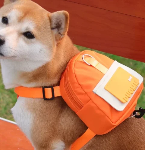 Dog Backpack With Harness