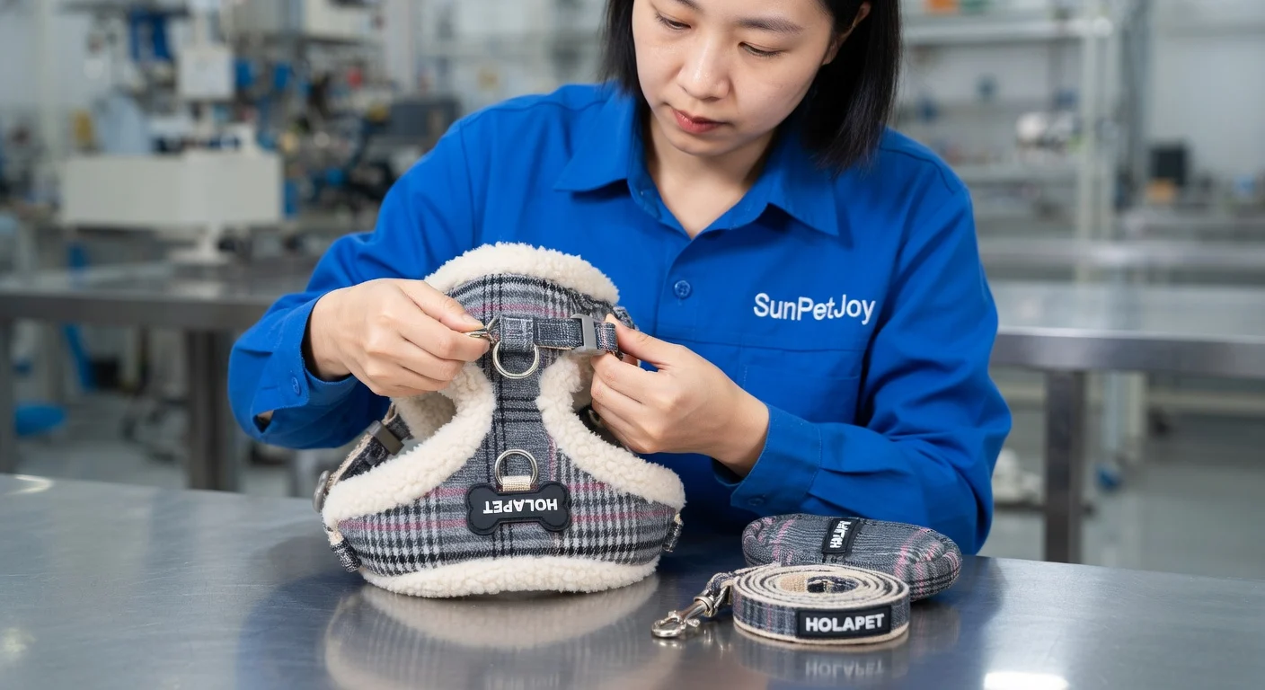 Dog Harness Leash Set