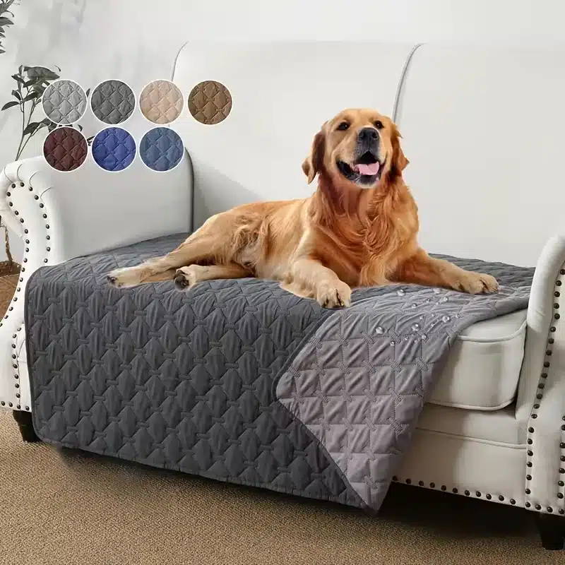 All-season waterproof pet sleeping mat, OEM customization available.
