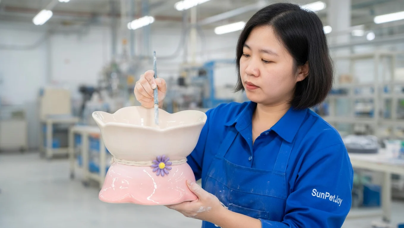 Elevated Cat Bowls Ceramic