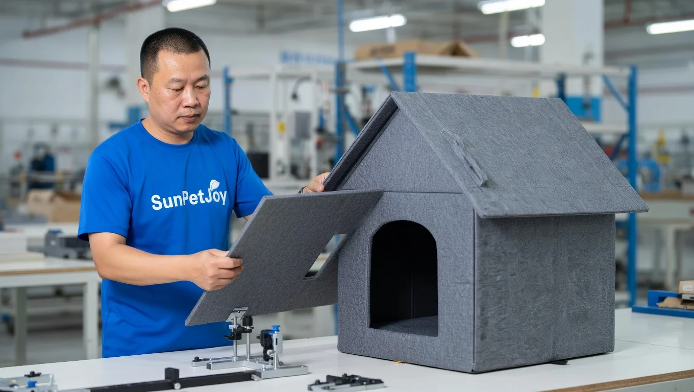 Outside Cat Houses