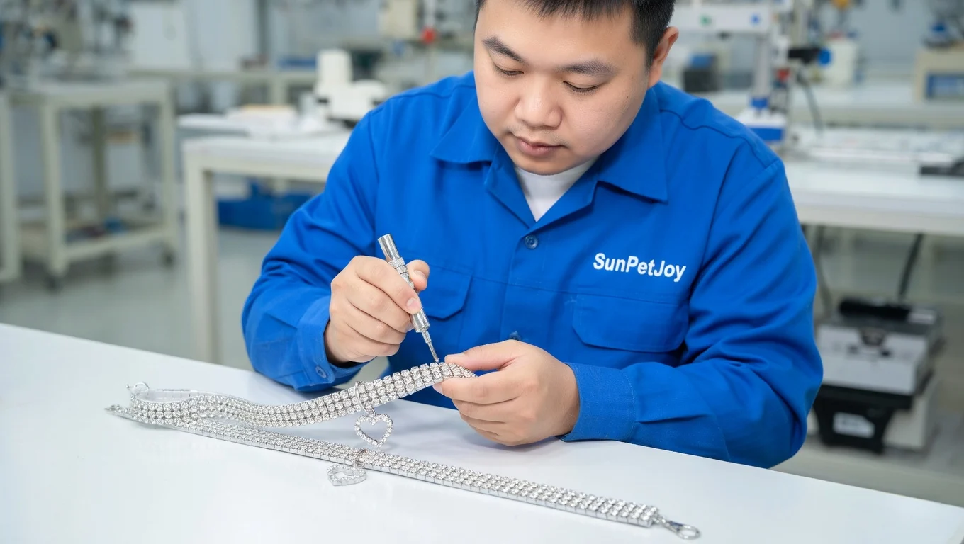 Rhinestone Cat Collar