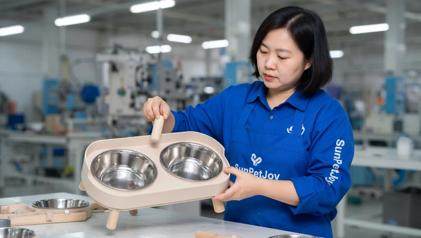 Stainless Steel Elevated Cat Bowls