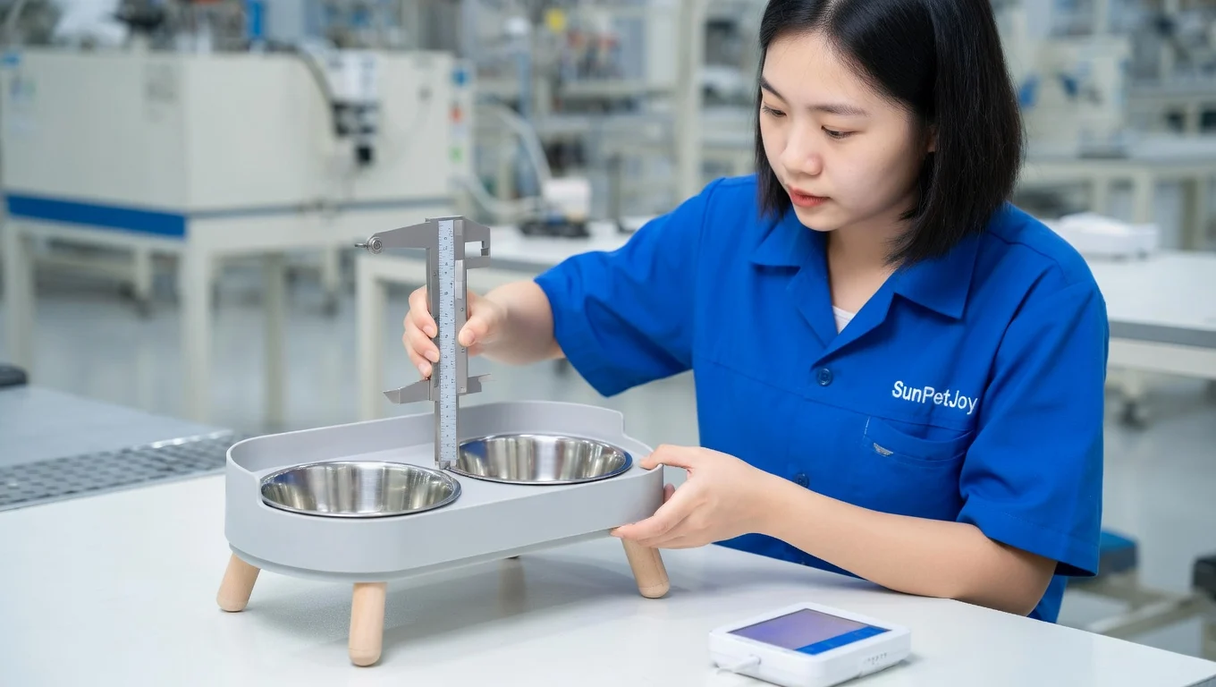 Stainless Steel Elevated Cat Bowls