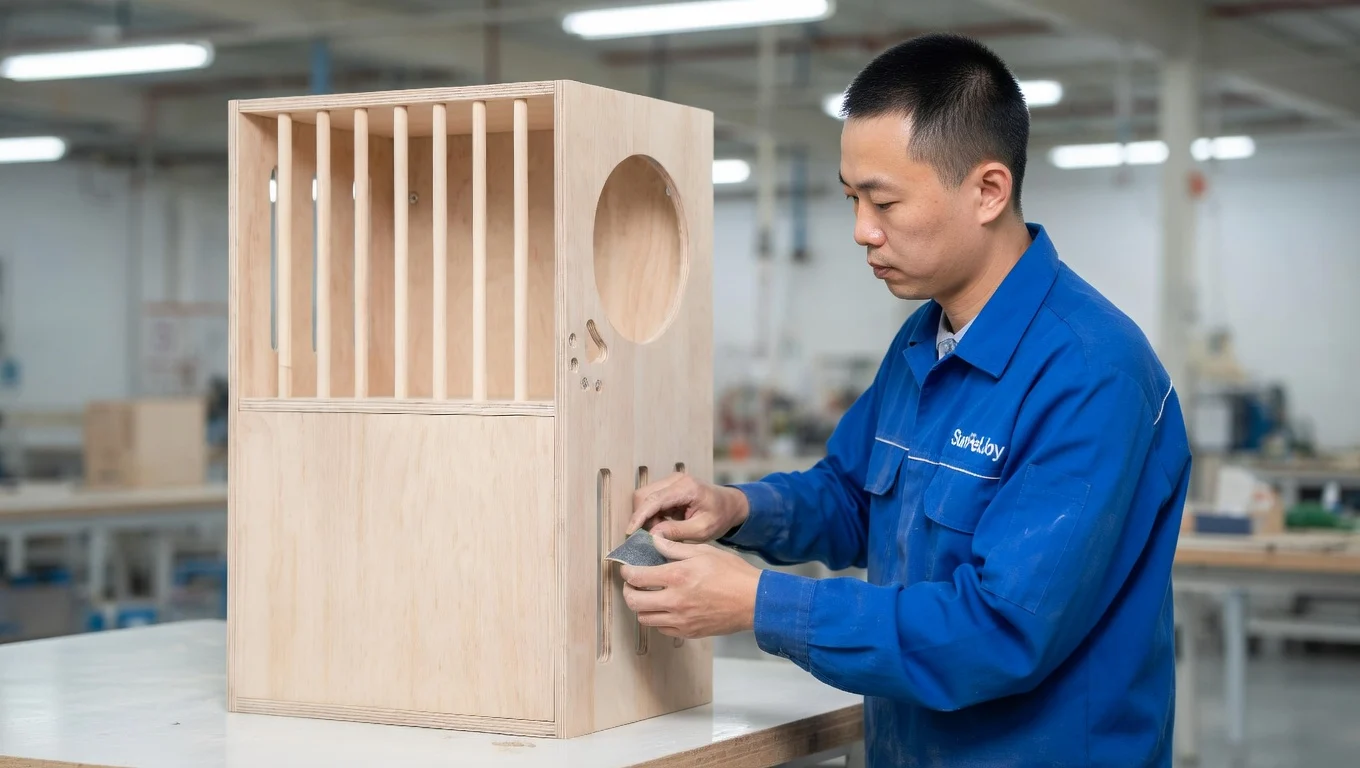 Wooden Cat Houses