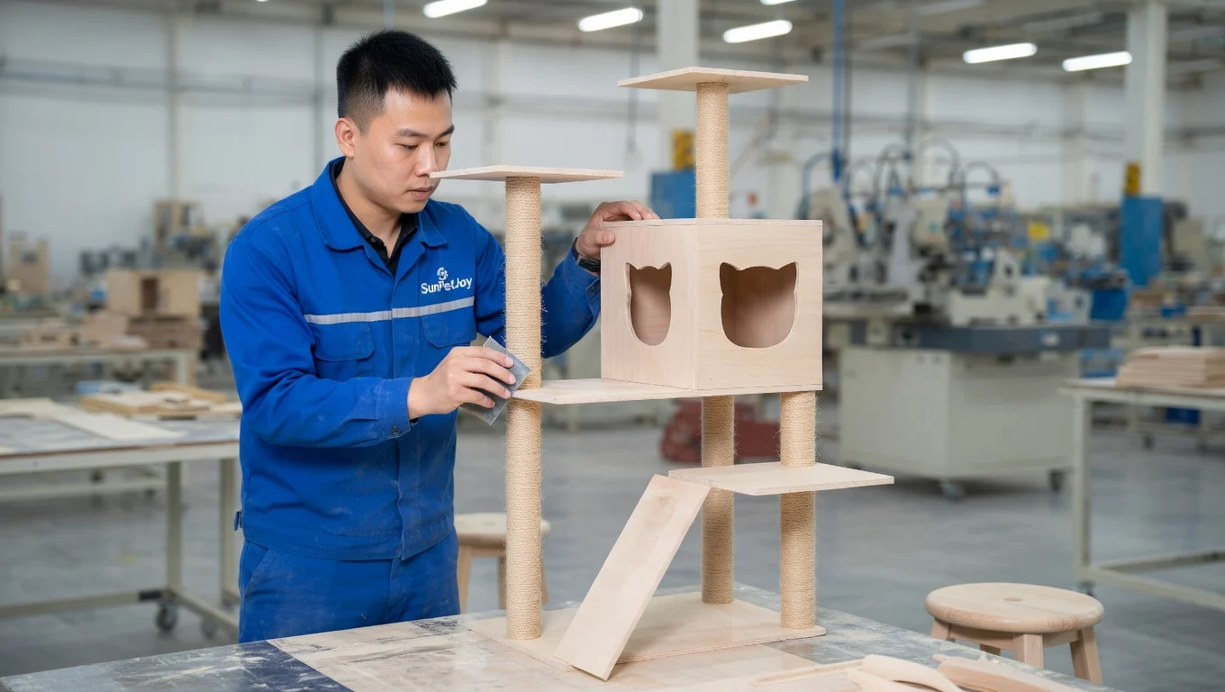 Wooden Cat Trees