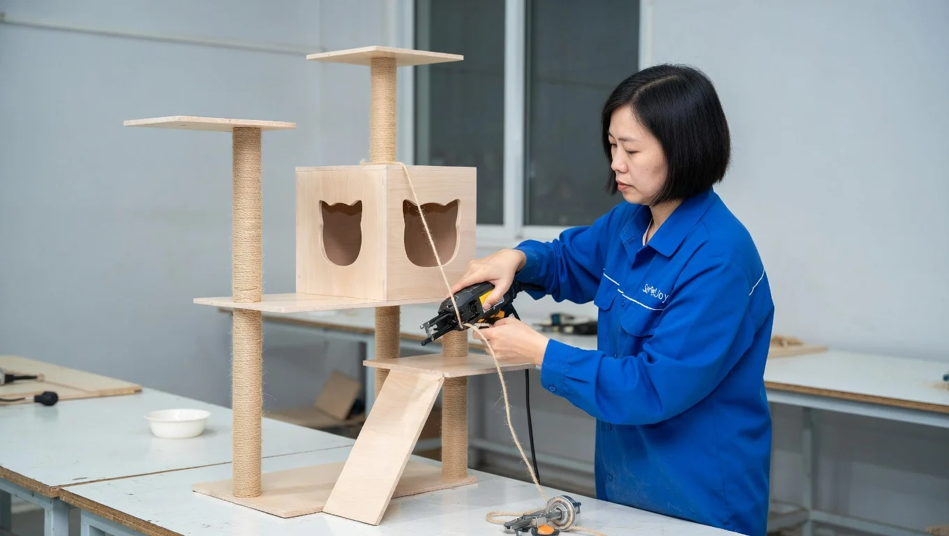 Wooden Cat Trees
