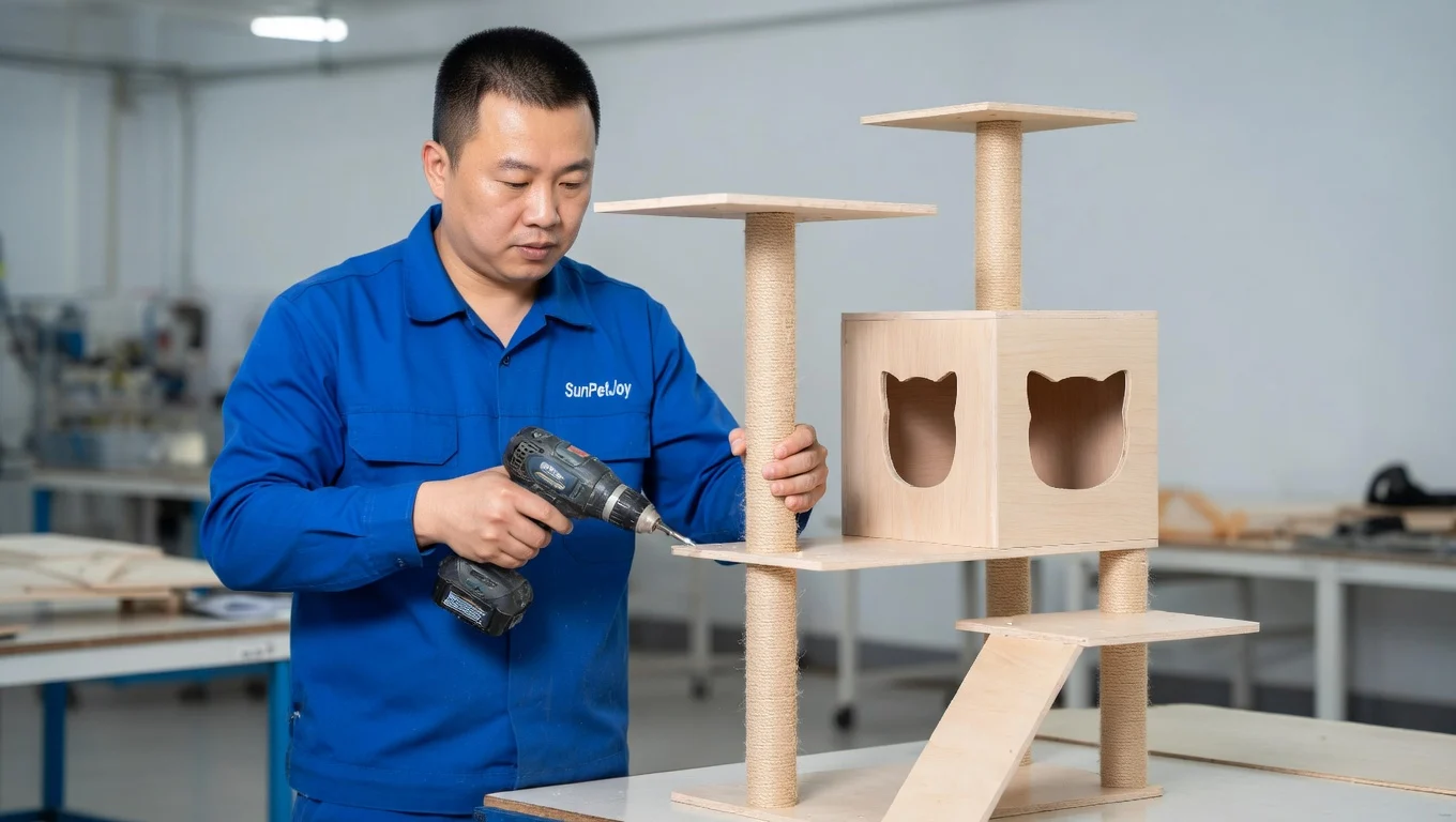 Wooden Cat Trees