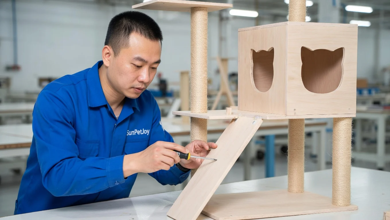 Wooden Cat Trees
