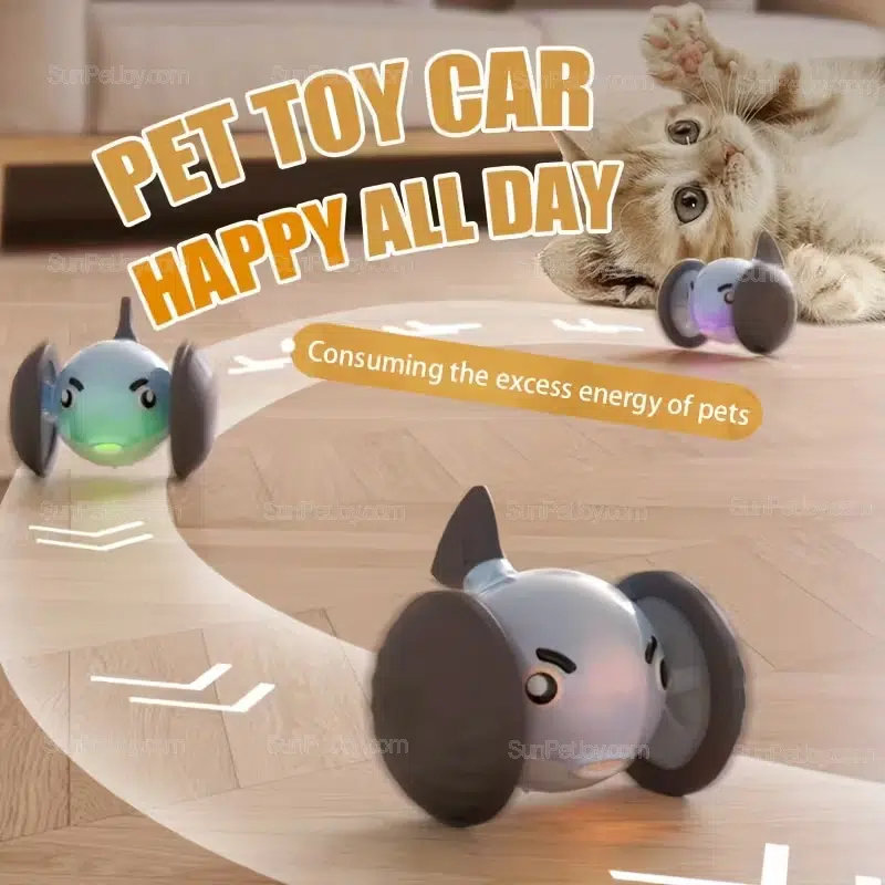 Wholesale High-Mobility Cat Toy with Fan-Shaped Turning