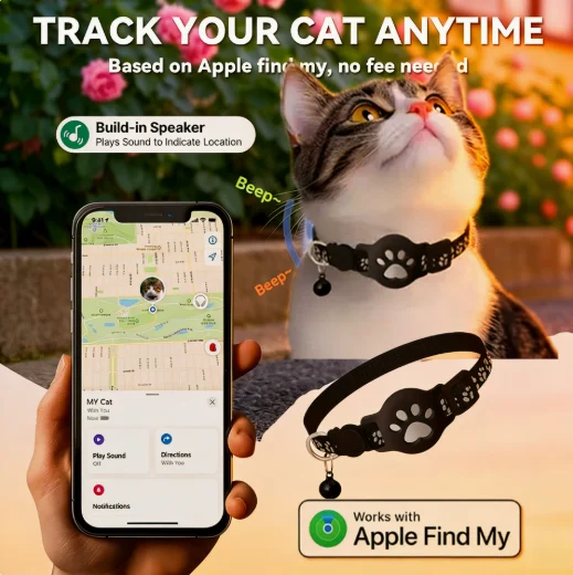 Cat Collar With Tracker