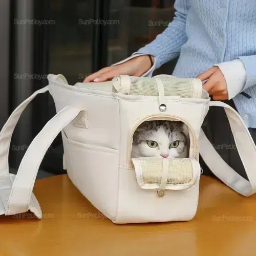 Custom Breathable Cat Carrier Bags for Wholesale