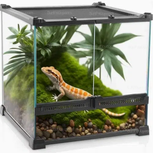 Custom Stackable Lizards Habitat Tank for Breeding Systems