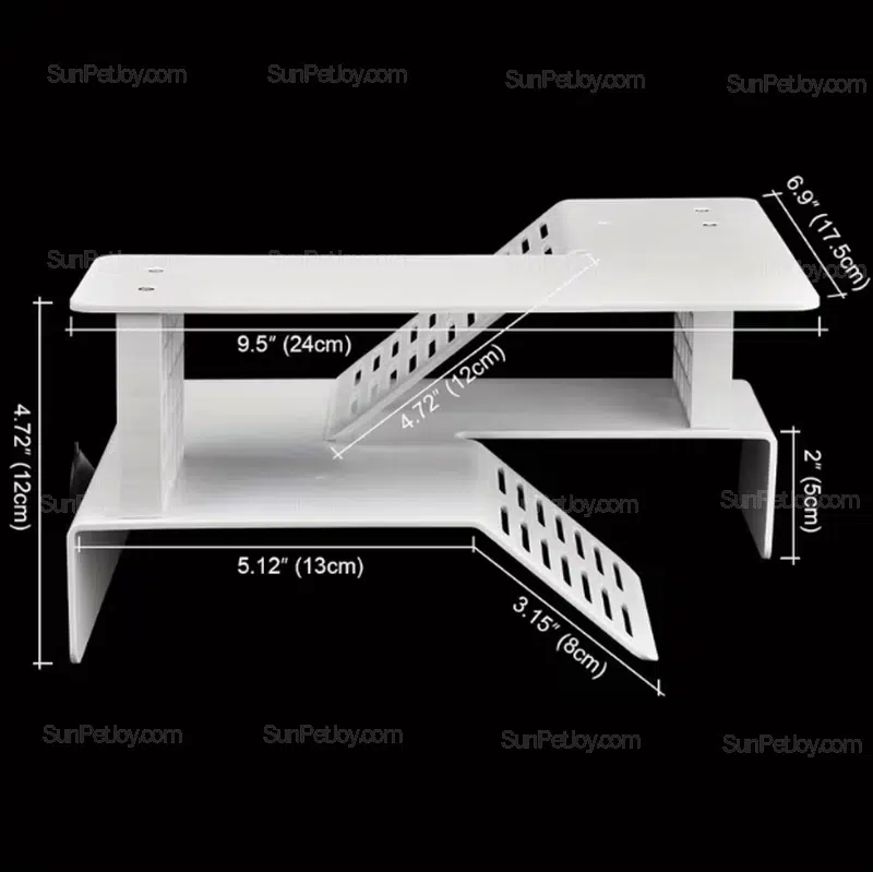 Double-Level Turtle Basking Platform with Ramp for Aquariums | Wholesale - Image 5