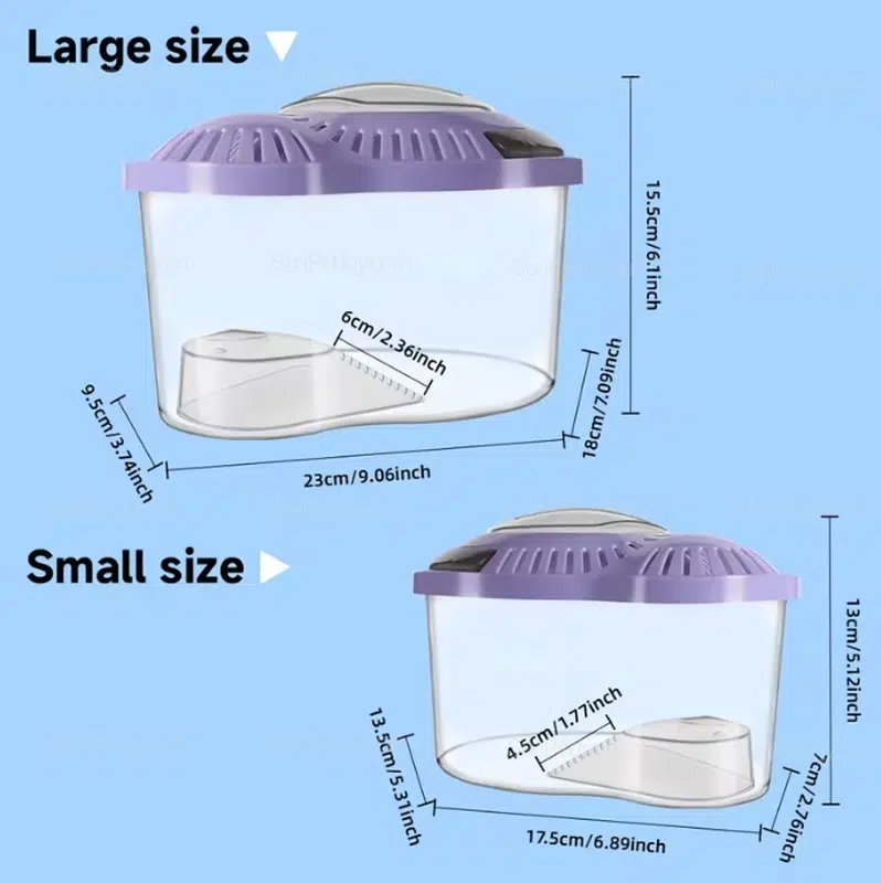 Flip-Top Skylight Turtle Enclosure with Handle | OEM - Image 4
