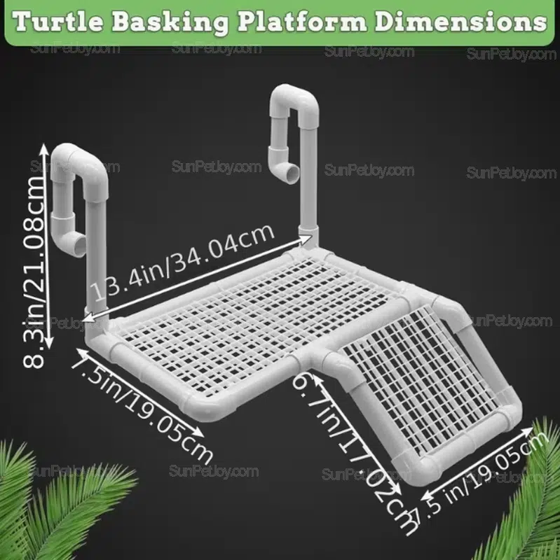 Floating Turtle Basking Dock with Reinforced PVC Frame | Wholesale - Image 4