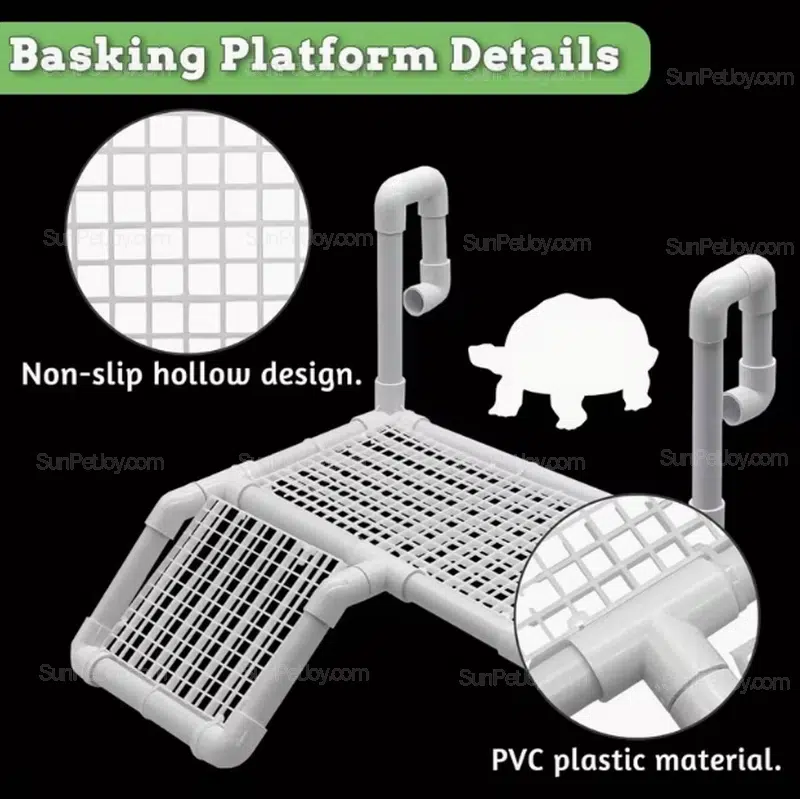 Floating Turtle Basking Dock with Reinforced PVC Frame | Wholesale - Image 3