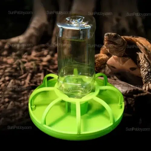 Gravity Anti-Spill Reptile Water Feeder for Turtles | OEM