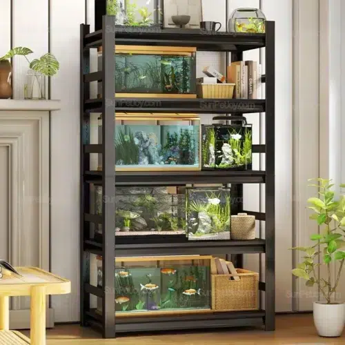 Heavy-Duty 5-Tier Reptile Rack for Snake Terrariums | Wholesale
