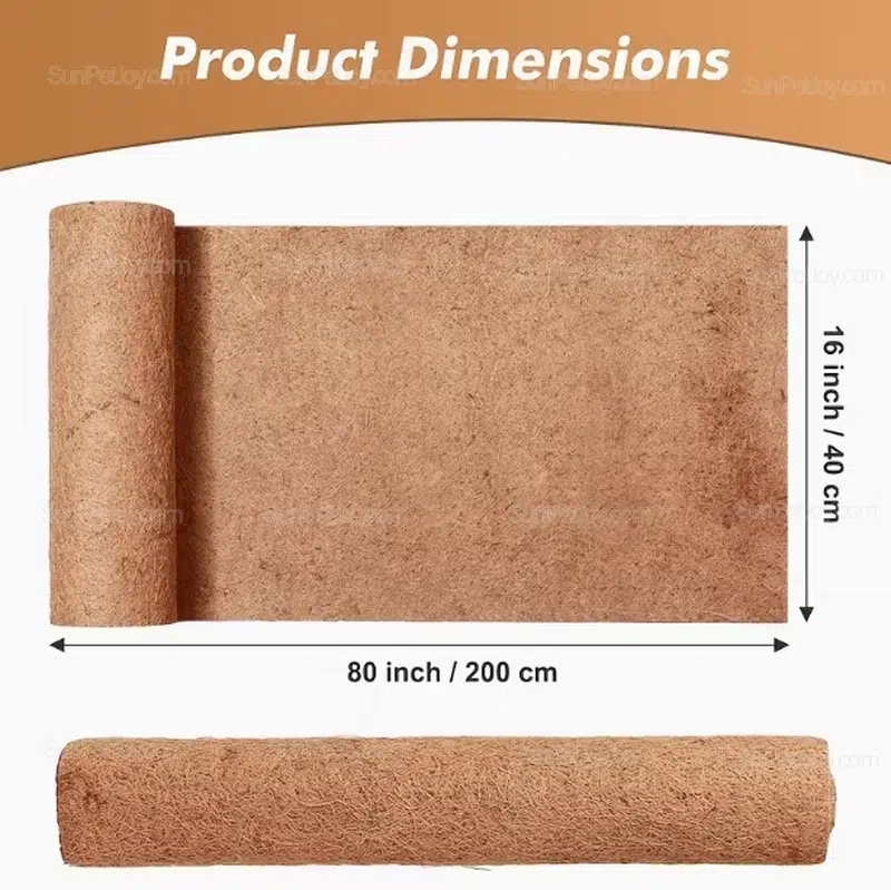 Heavy-Duty Coconut Coir Rolls 16x80 Inch Wholesale Pack - Image 4