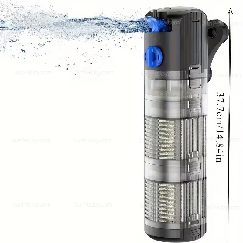 OEM 3-Stage Internal Power Filter for 40-100 Gallon Turtle Tanks