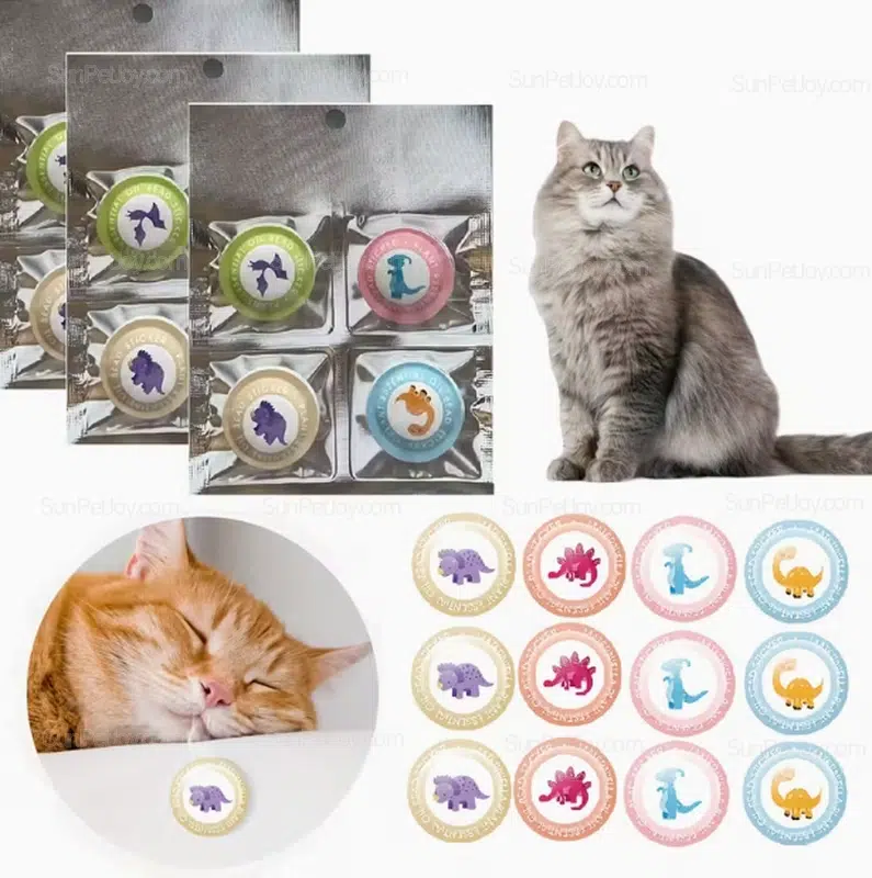 OEM Cat Calming Pheromone Sticker Patches for Stress Relief