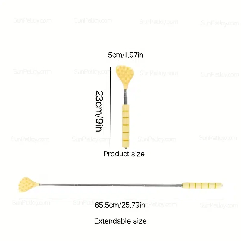 OEM Cat Telescopic Massage Brush with Extended Reach Head - Image 5