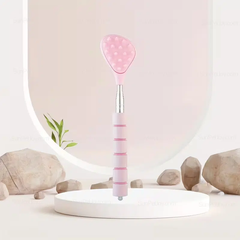 OEM Cat Telescopic Massage Brush with Extended Reach Head - Image 4