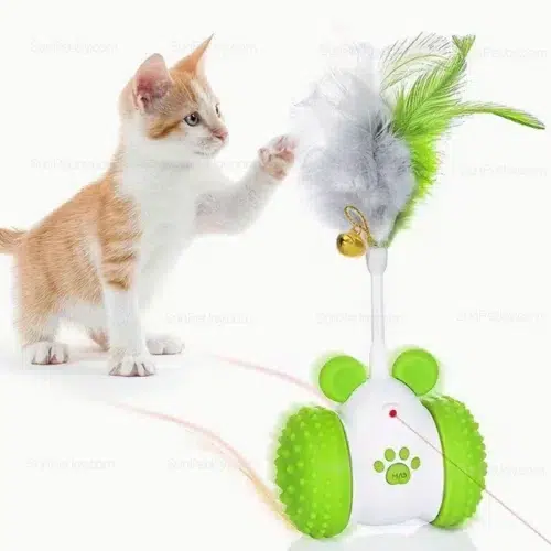 OEM Cat Interactive Laser Toy with 360° Random Rotation