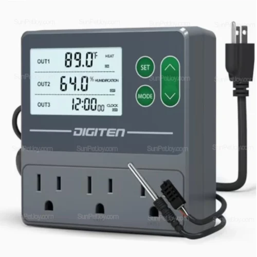 Snakes Breeding Climate Controller with Dual Sensors OEM