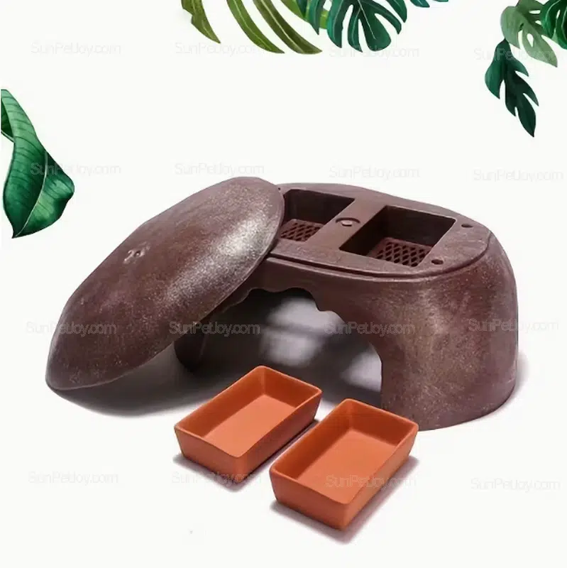 Textured Rock Hide for Turtles and Lizards, OEM